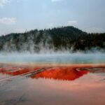 Yellowstone lake sediments